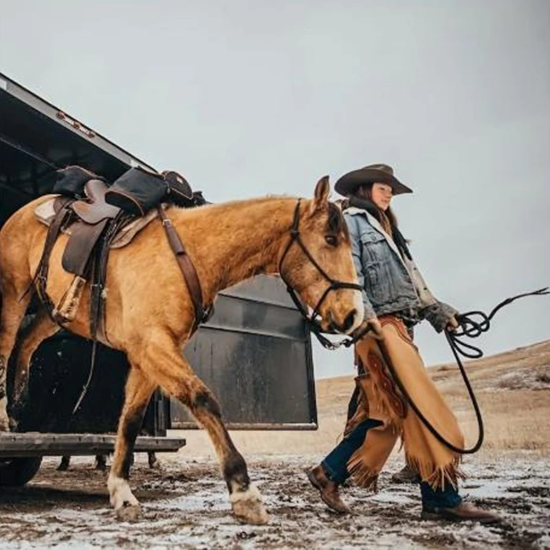 حقيبة تخزين قوية للفروسية بأقسام متعددة، ممتازة للرحلات الخارجية وحوادث الفروسية