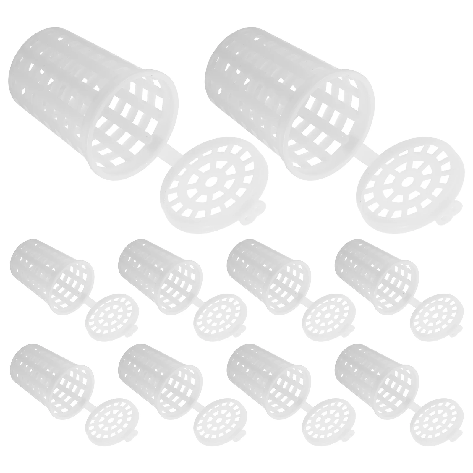 

10 Pcs Bait Cage Feeder Thrower Device Fishing Basin Traps for Case Crab Eel Basket Carp