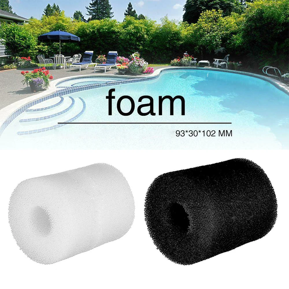 Spa Filter Sponge Swimming Pool Washable 102*93mm 2PCS Cartridge For Intex H Pure Reusable New Newest Useful 2020