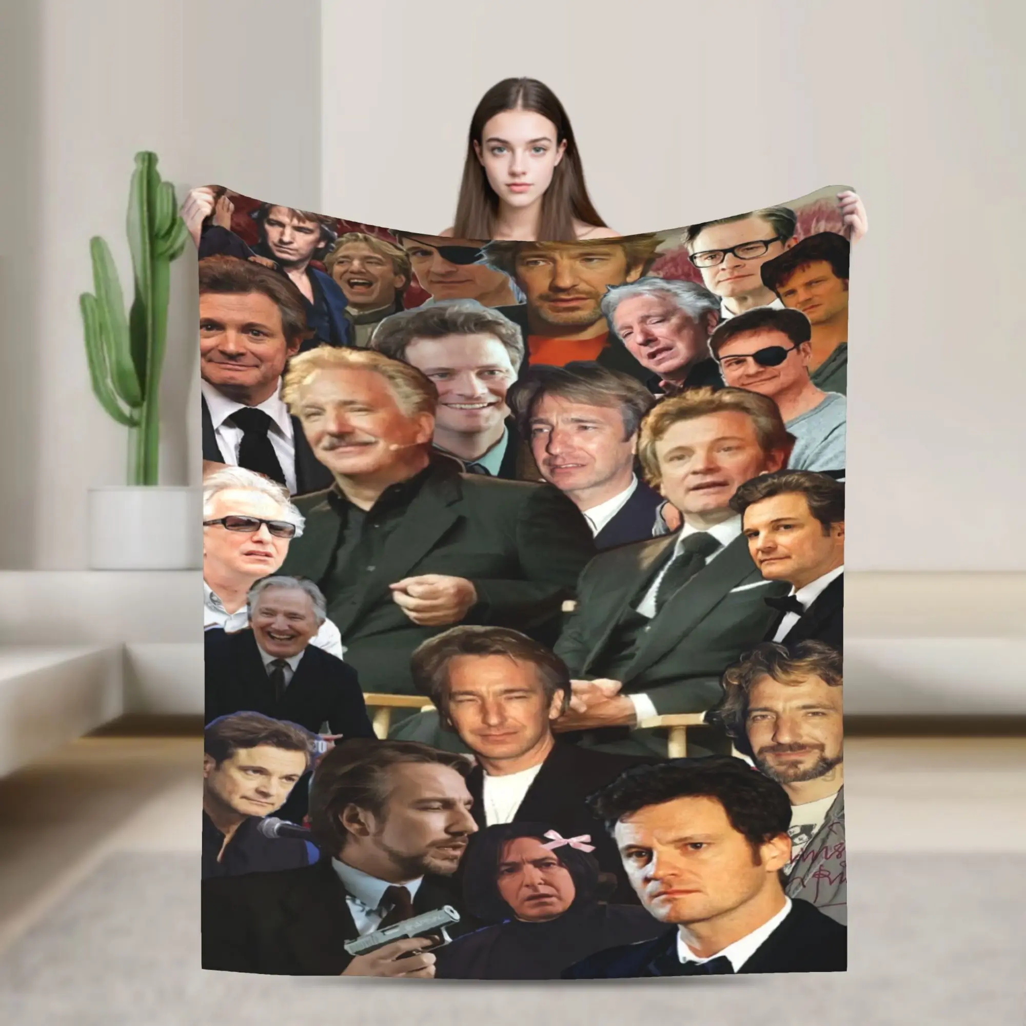 Patrick Jane The Mentalist  Flannel Blanket  Soft Warm Throw Blanket for Living Room Decorative Print Bedspread Sofa Bed Cover