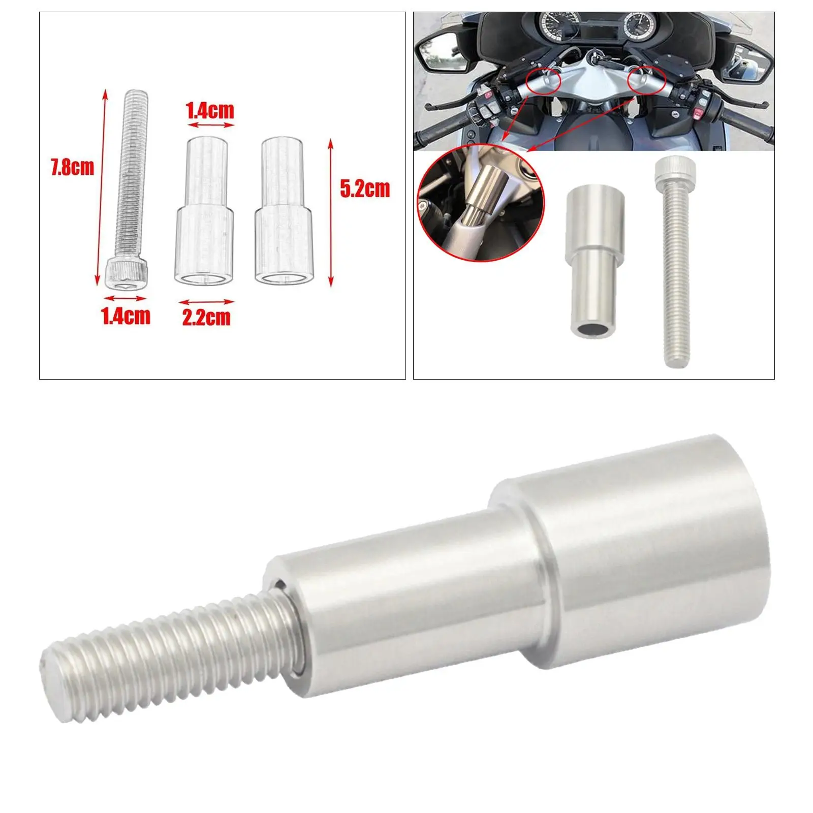 

Mobile Phone Stand Holder Handle Extension Rod for K1600GT K1600B 2014-2020