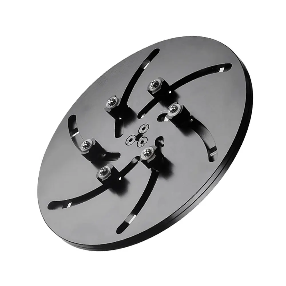 M33x3.5 Spin chuck thread Aluminum Household wood rotary lathe for bottom repairing Self-centering chuck