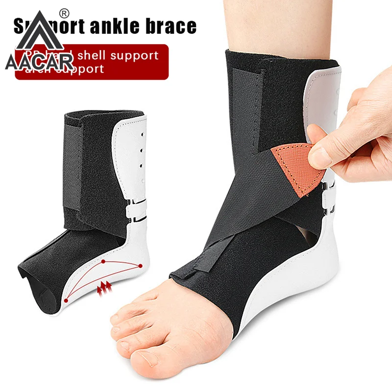 Drop Foot Orthosis Adjustable Left Right Ankle Sprain Orthosis Stabilizer Foot Protector For Hemiplegia Corrector Rehabilitation