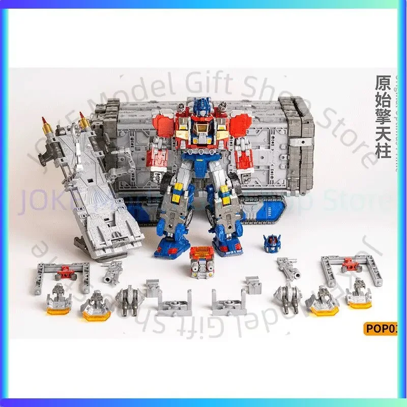 

В наличии Трансформированные игрушки POP-01 POP01 KO Diaclone DA-65 Оригинальные фигурки OP Prime Коллекция игрушек в подарок