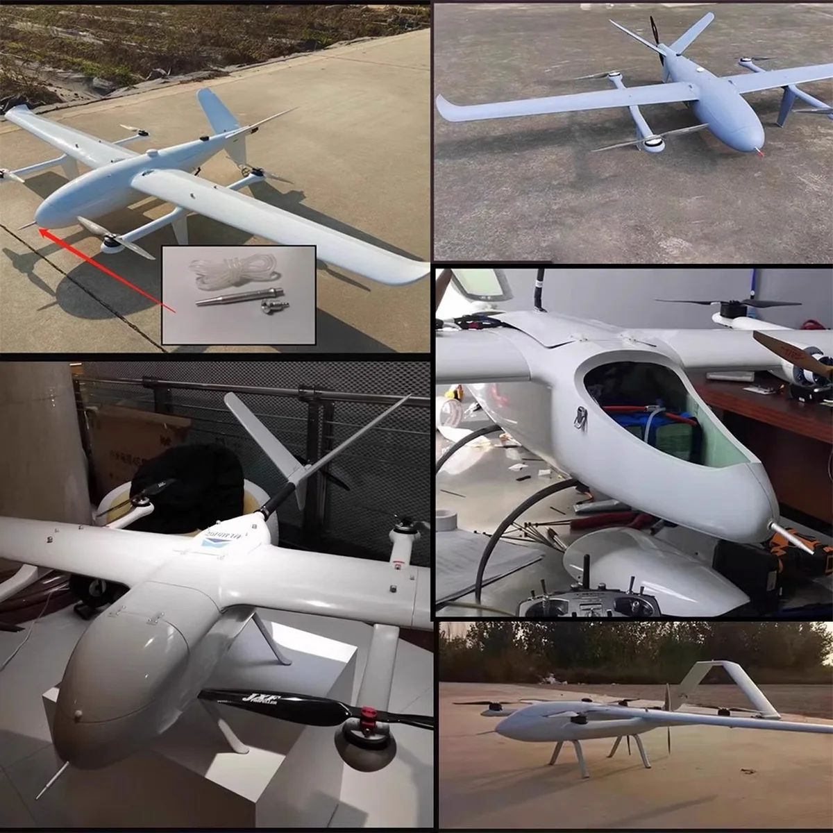 Aluminium 6061 pitotbuis luchtsnelheidsbuis voor RC Drone Fixed Wing vliegtuigen FPV-onderdelen