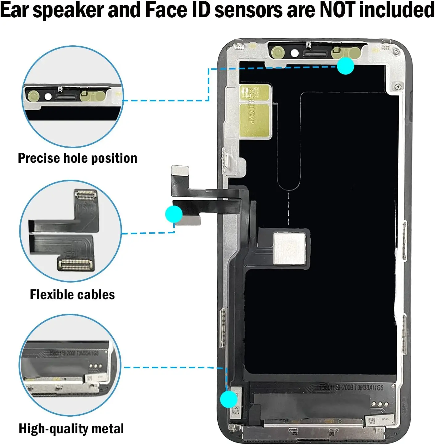 Incell Screen for iPhone 11 Screen Replacement for 11pro Max LCD Screen 3D Touch Display Digitizer Assembly Repair Parts