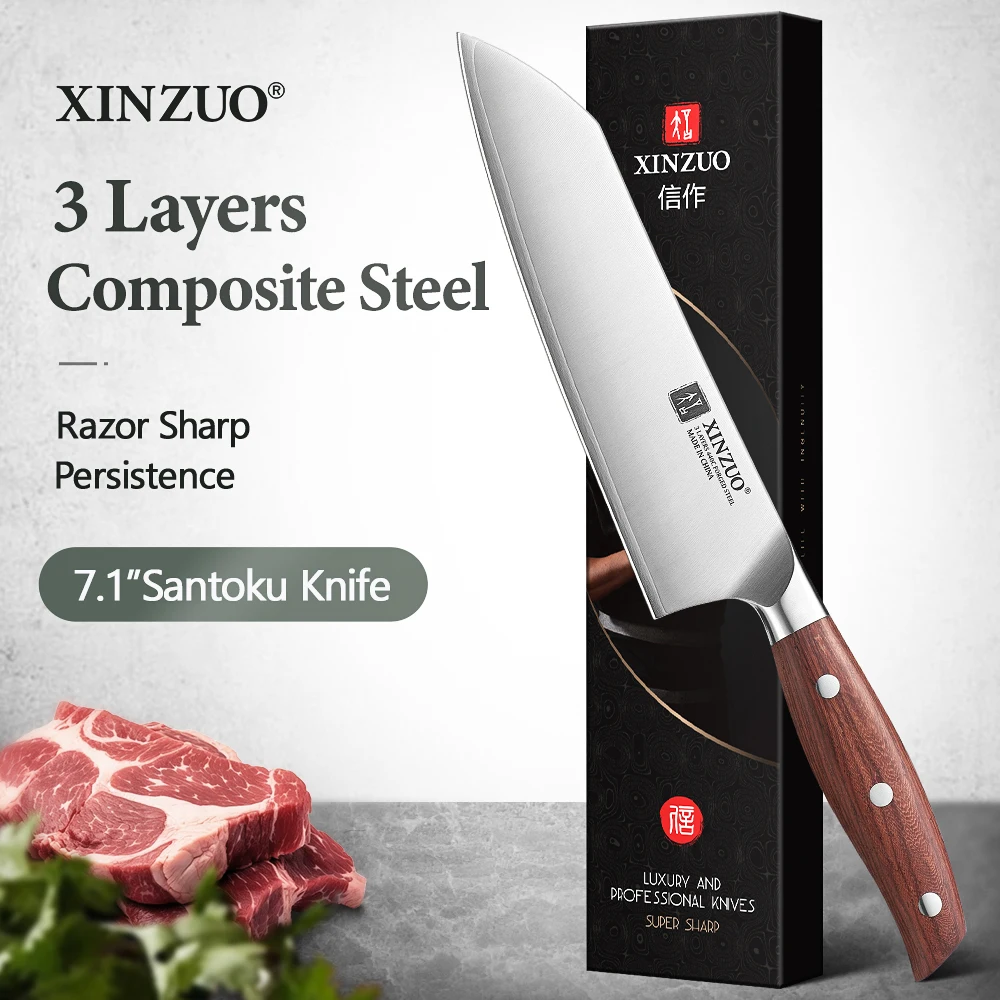 Xinzuo 7.1" Zhi Santoku — photo 2