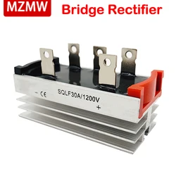 MZMW Single and Three Phase Rectifier Bridge QLF SQLF-10A 20A 30A 35A 50A 1200V Diode Module with Heat Sink For Generator