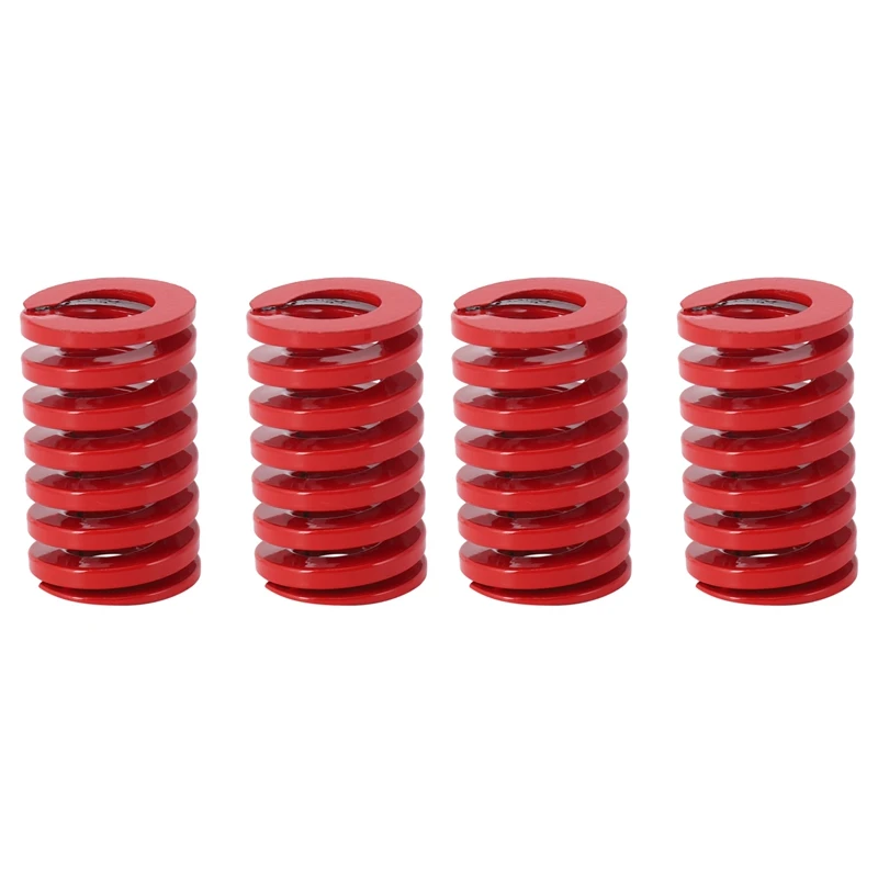 4 Pcs 25Mm OD 40Mm Length Compression Mould Die Springs For Tesla Model 3 Trunk, Medium Load