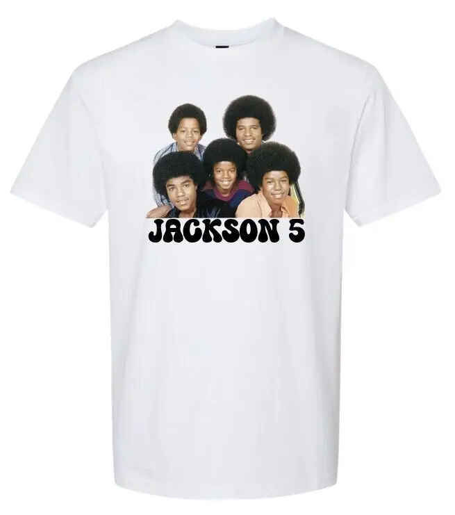 Jackson Five Family T-shirt featuring the iconic Jackson 5