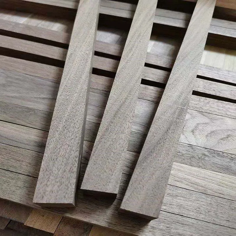 North American Black Walnut Wood Blanks Solid Hardwood Lumber for DIY Carving Tray Stair Tread Table Top Slab Craft Supplies