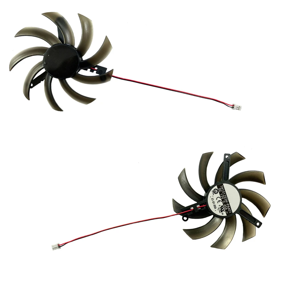 

Black Single Fan for GAINWARD GTX1650 GTX1650S Pegasus OC Graphics Video Card Cooling Fan Replacement Accessories