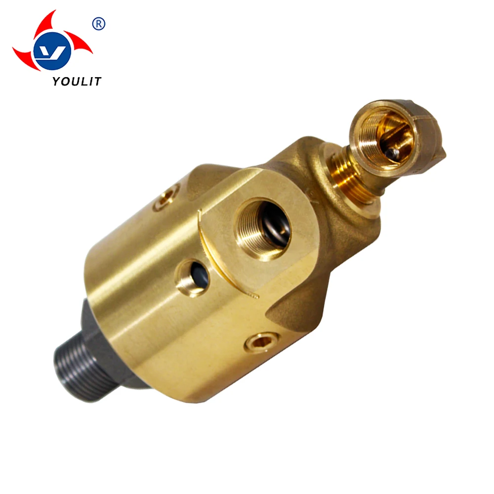 Deublin 355-064-378 Rotary Swivel 355 Series Medium Speed Industrial Hardware High Pressure Casting Stainless Steel Smooth 750