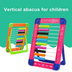 Montessori Kids Abacus Wooden Counting Number Frame Teaching Aids Counting Calculation Frames Math Learning Toy for Children