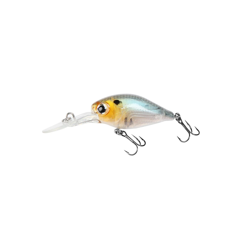 BassLegend Fishing Wobbler, schwimmender Kurbelköder, Tauchen, Chubby Bass, Hechtköder, 38 mm, 4,5 g