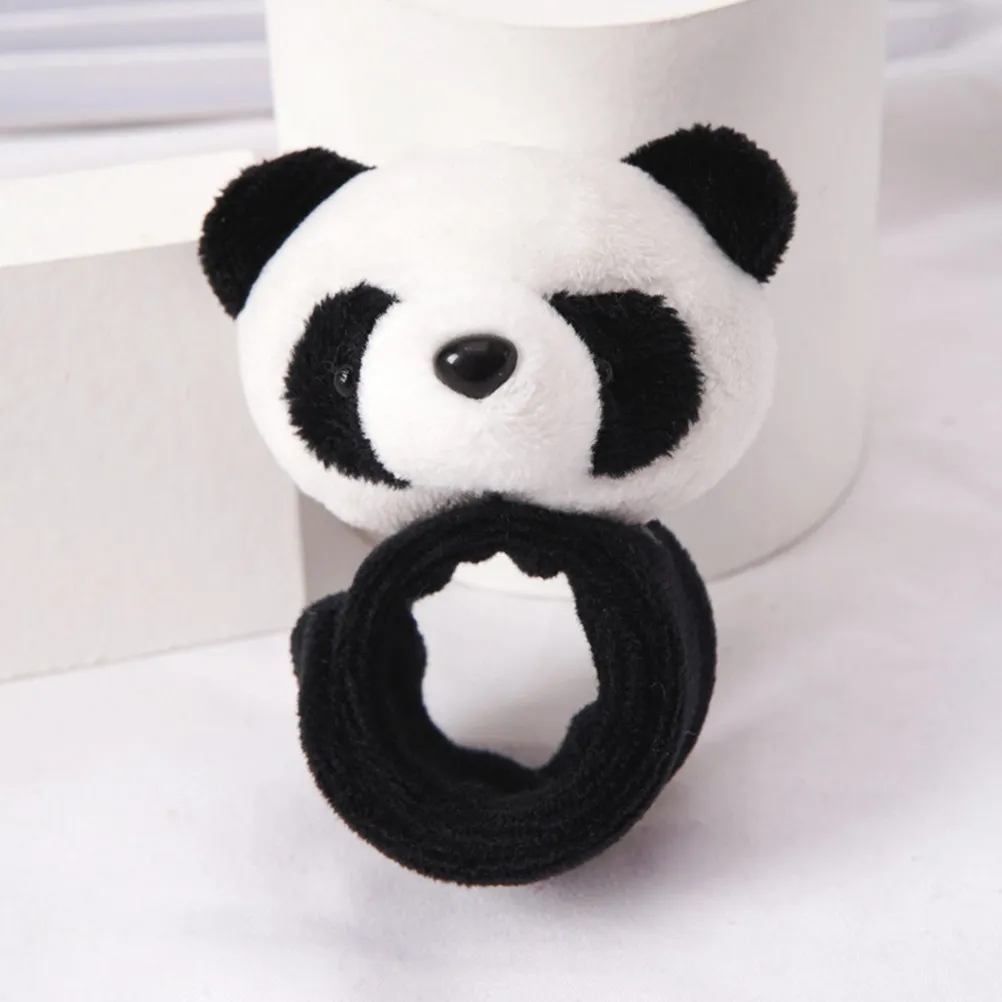 2Pcs Panda Snap Bracelets Kids Slap Bracelets Lightweight Flexible Party Supplies Classroom Incentives Easter Gifts Birthday