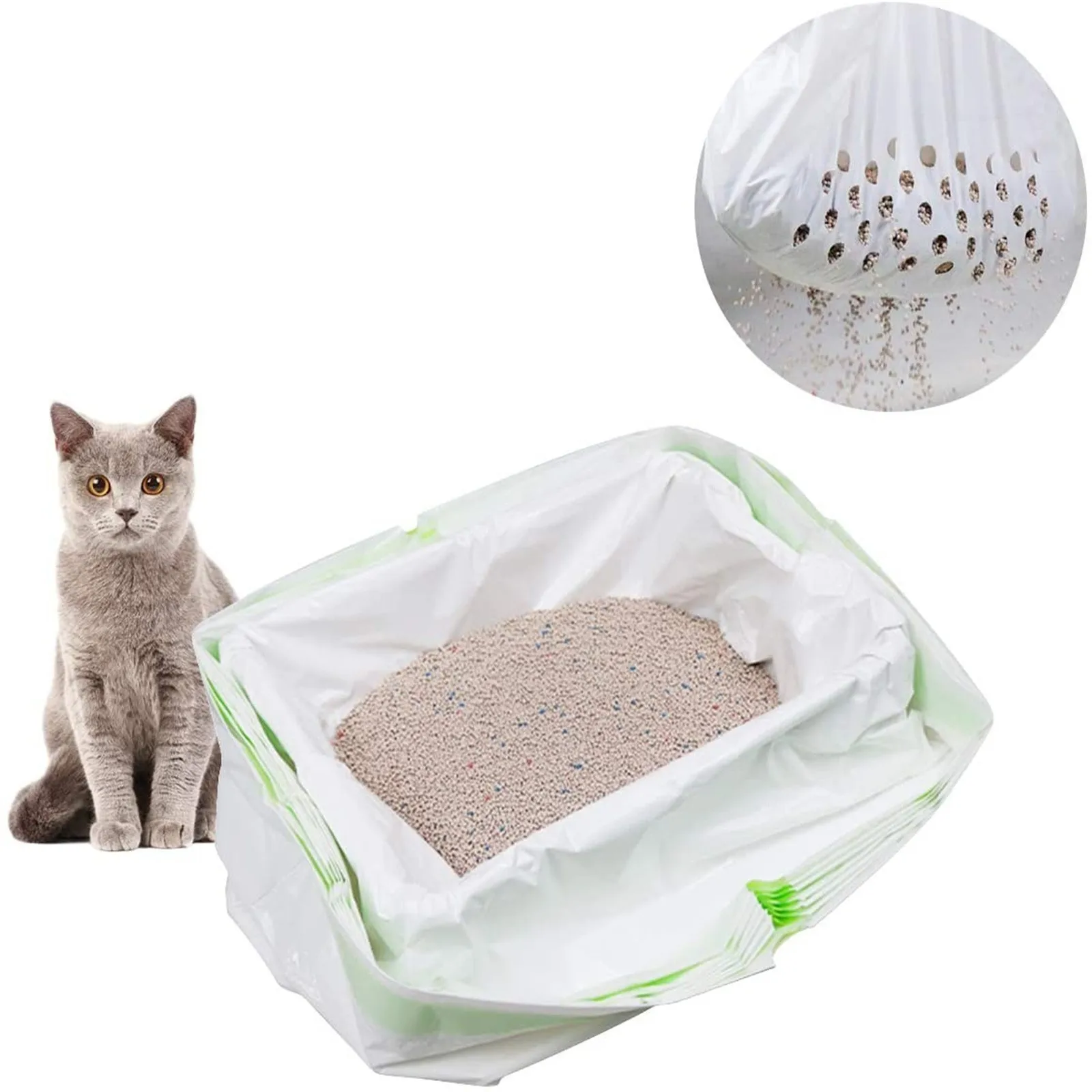 Perforated Bag Cats Cleaning Portable Waste Catsupplies Hygiene Poop Sacks Perforated Bag Cats Cleaning Portable Waste 2026 T1