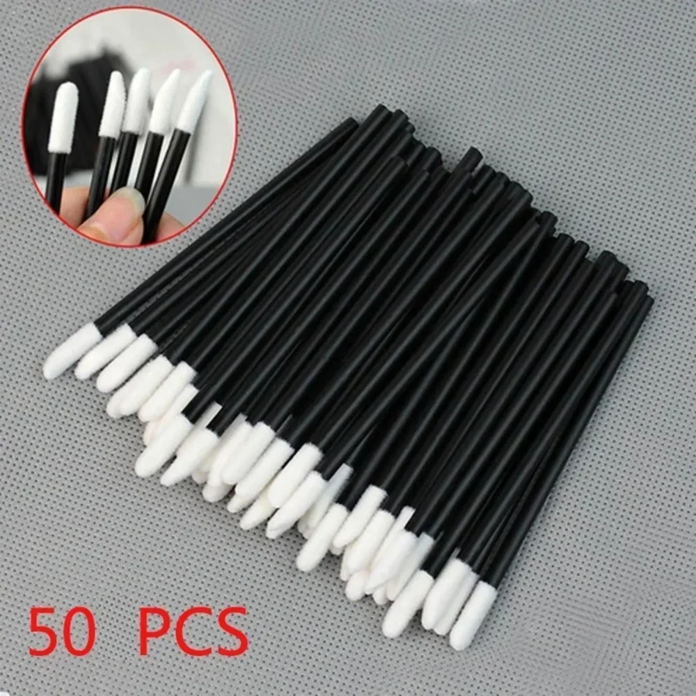 5/50/100Pcs Disposable Lip Gloss Applicator Wands Portable Lip Brushes Multipurpose Cosmetic Tool For Lips Makeup Eyeshadow