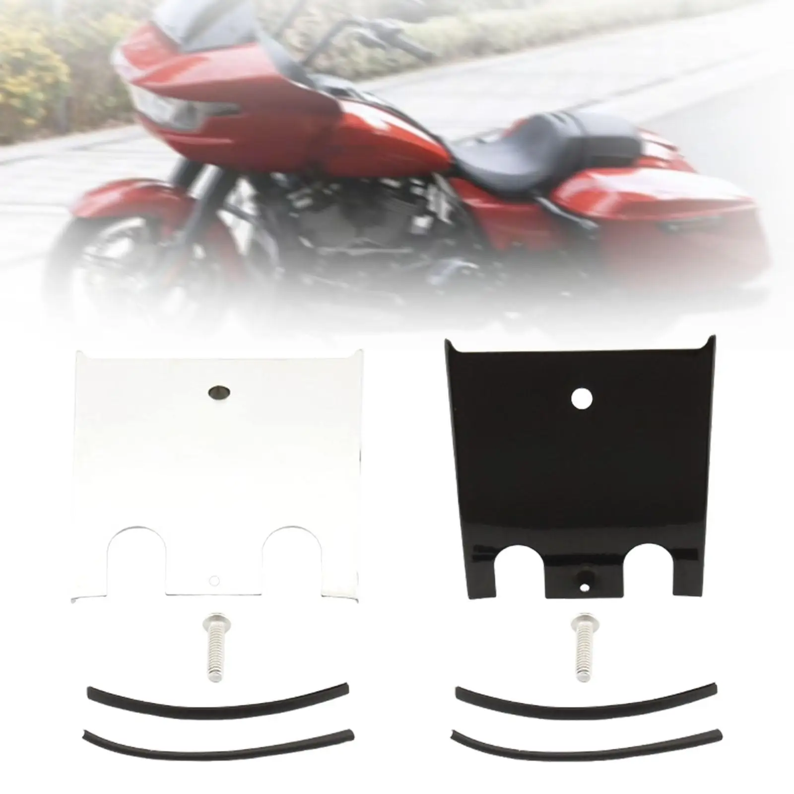 

Накладка-удлинитель панели приборов нижнего бака 2202-0070, прочные аксессуары для Touring 1997-2007 Road Glide-injected - Fltr-i 1998-2006