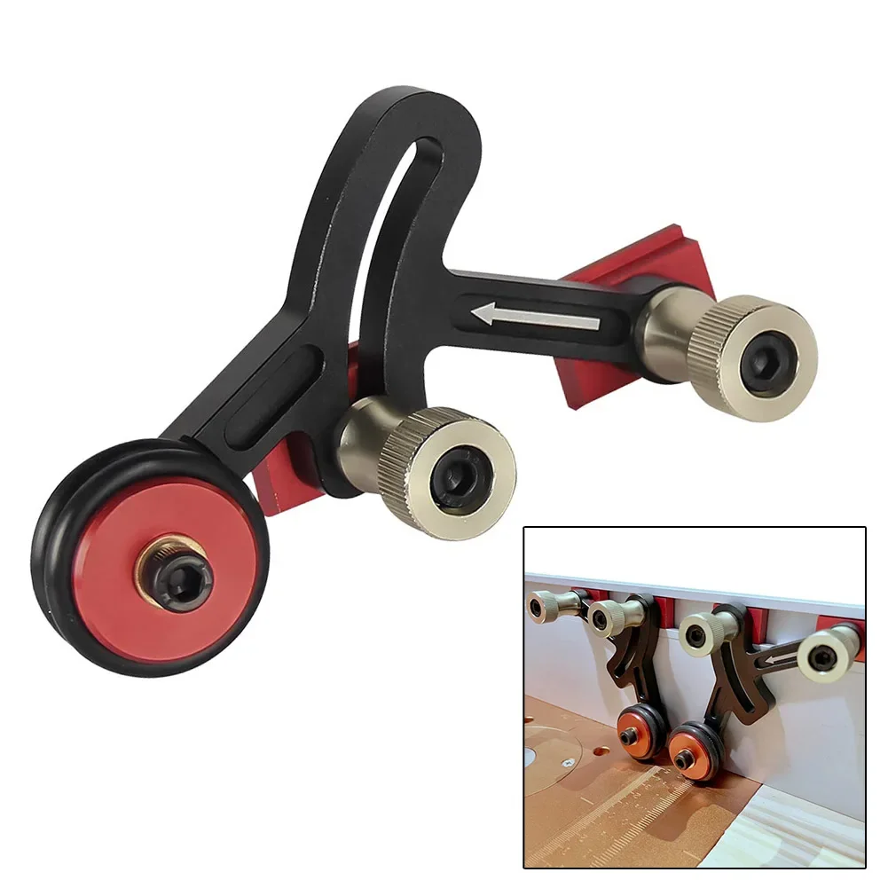 Fixed Double Slider Featherboard Safety Feeding High Precision High-strength Aluminum Alloy Rust-proof And Wear-resistant