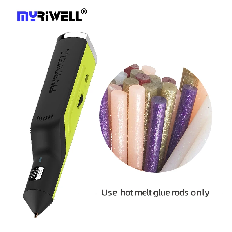 

Myriwell cordless hot melt glue gun pen outdoor kids diy handcraft decoration tool RS-100A