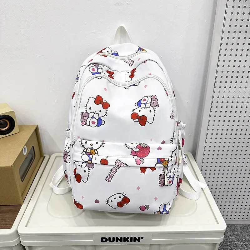 Sanrio Hello Kitty Backpack, Cinnamoroll Melody Cute Daypack, Cartoon Anime Schoolbag Girls Casual Travel Commute Knapsack