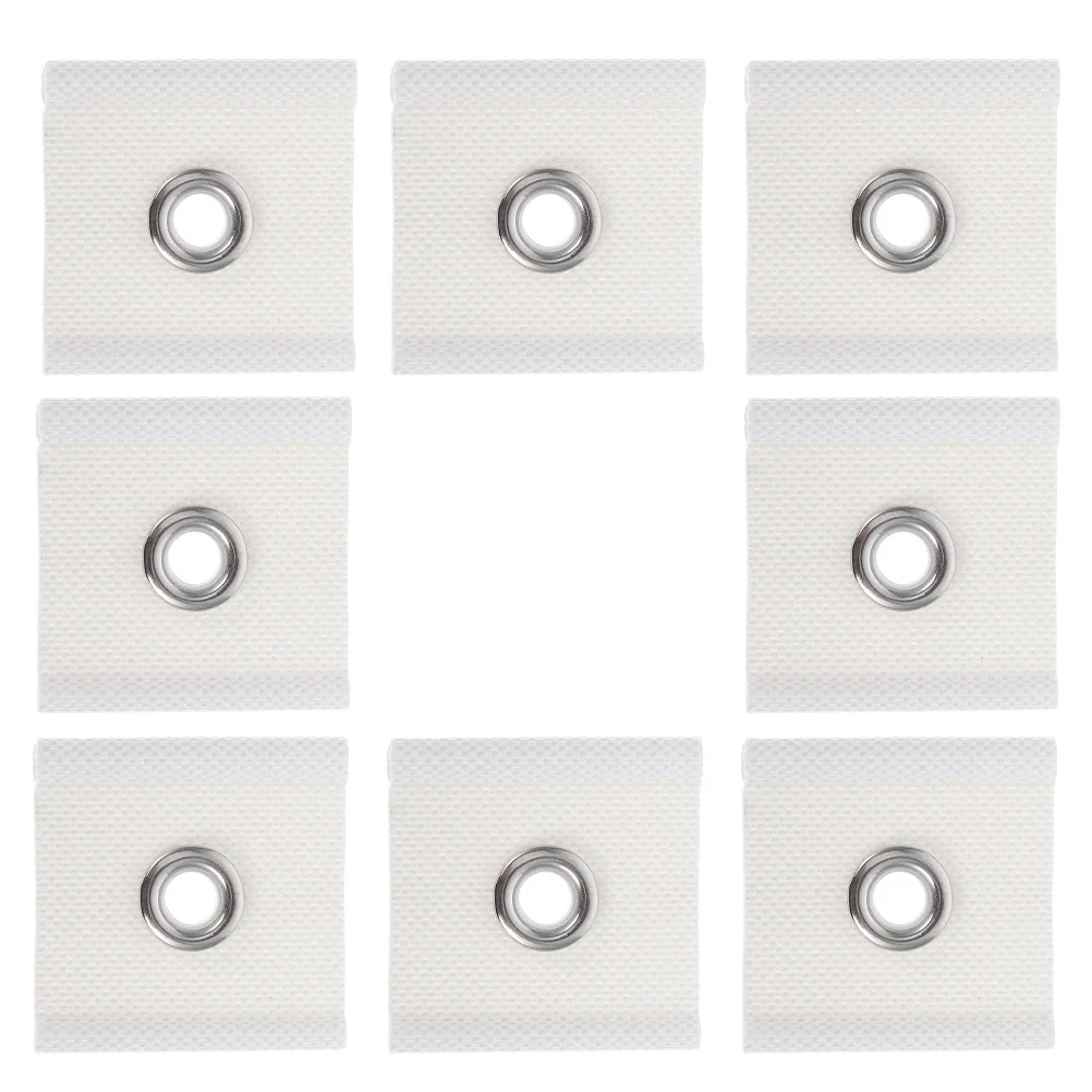 

8Pcs Strong Awning Eyelets Rv Piping Fastener Durable Portable Hardware Set for Outdoor Adventures Awning Eyelet Fittings