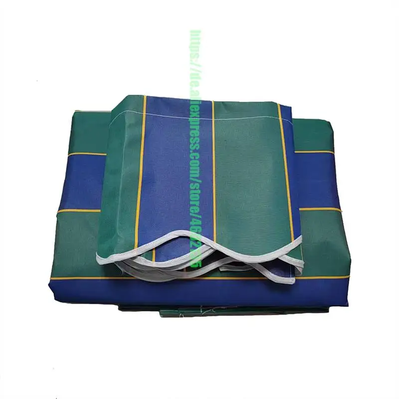 Outdoor Balcony Flexible Awning Fabric Thicken 450D 300GSM Oxford Waterproof Canopy Wave Cloth Retractable Rainshed Accessories