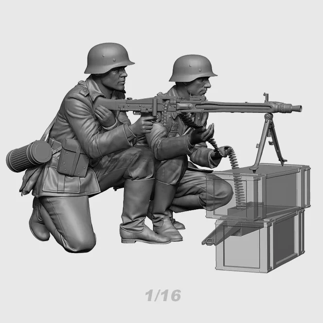 

1/16Resin Soldier model kits figure colorless and self-assembled A-1775