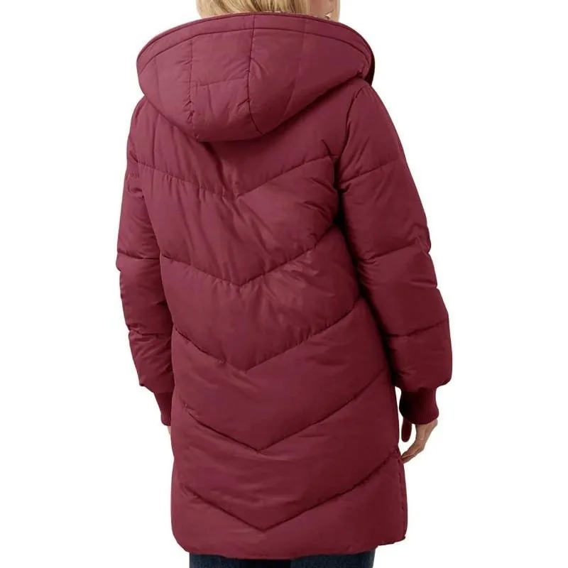 Women's Clothing Solid Warm Fleece Hooded Cotton Coat Long Sleeves Double-sided Velvet Slim Fit Elegant Cardigan Outerwear Top