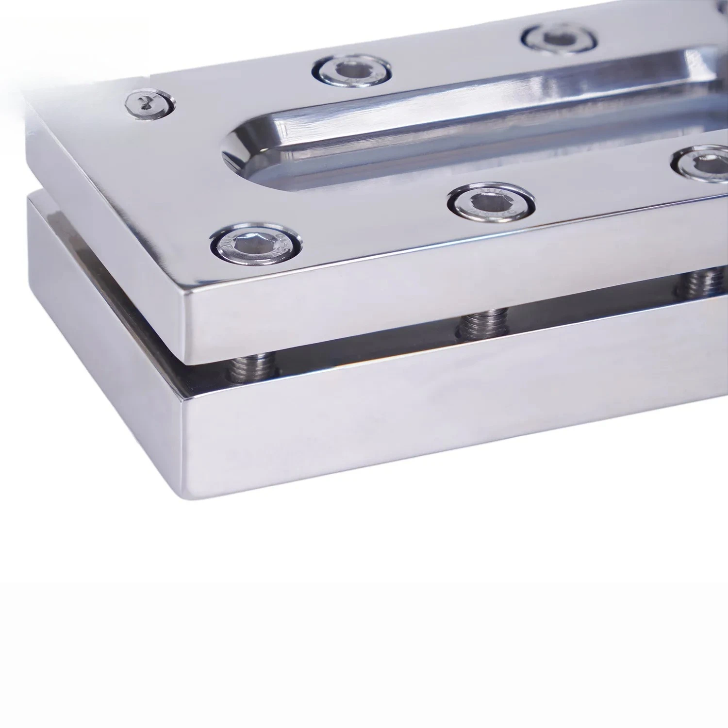 China Customized Food Grade Sanitary Hygienic Food Grade Stainless Steel SS304 Long Rectangular Vertical View Tank Sight Glass