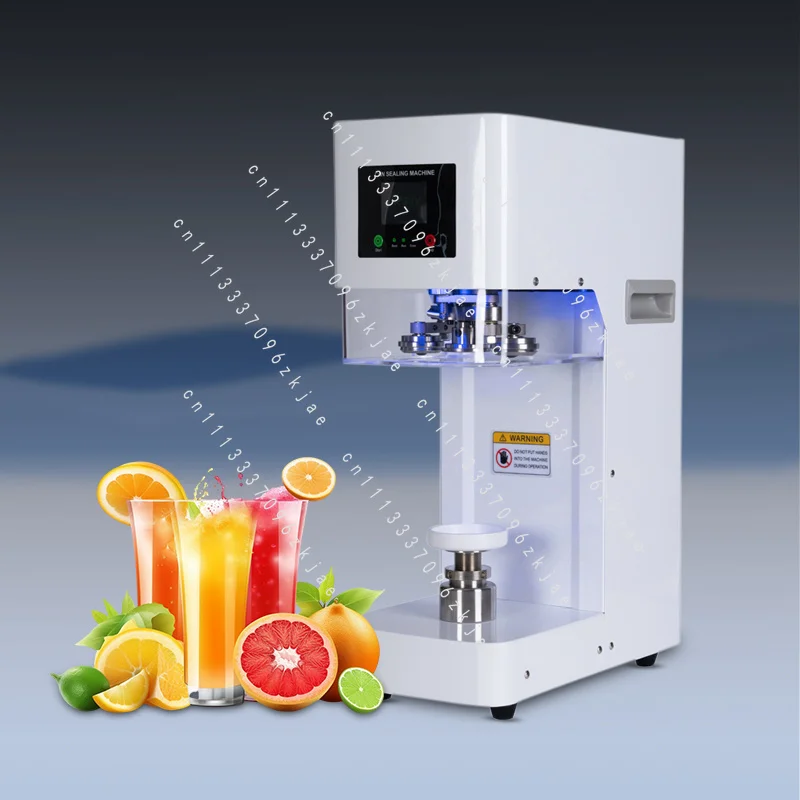 Gold Seller New Automatic Drink Sealing Machine Commercial Canned Milk Special Can Sealing Machine Can Sealing Machine