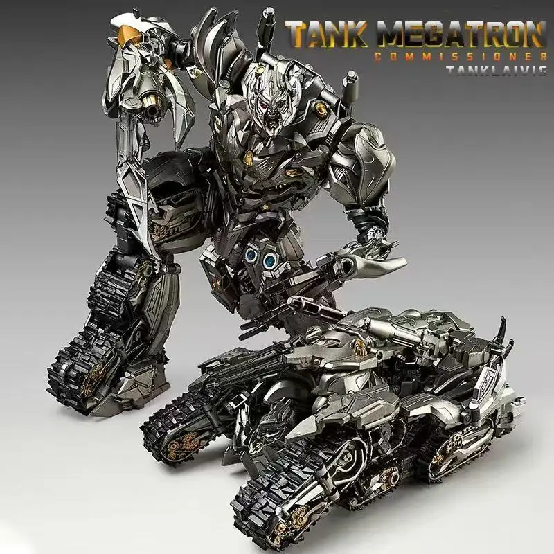 Transformation Spielzeug 6618D 6618D Legierung Vergrößerte Version Kommandant Megatron Action Figur Modell Figur Original Box Sammlung Geschenk