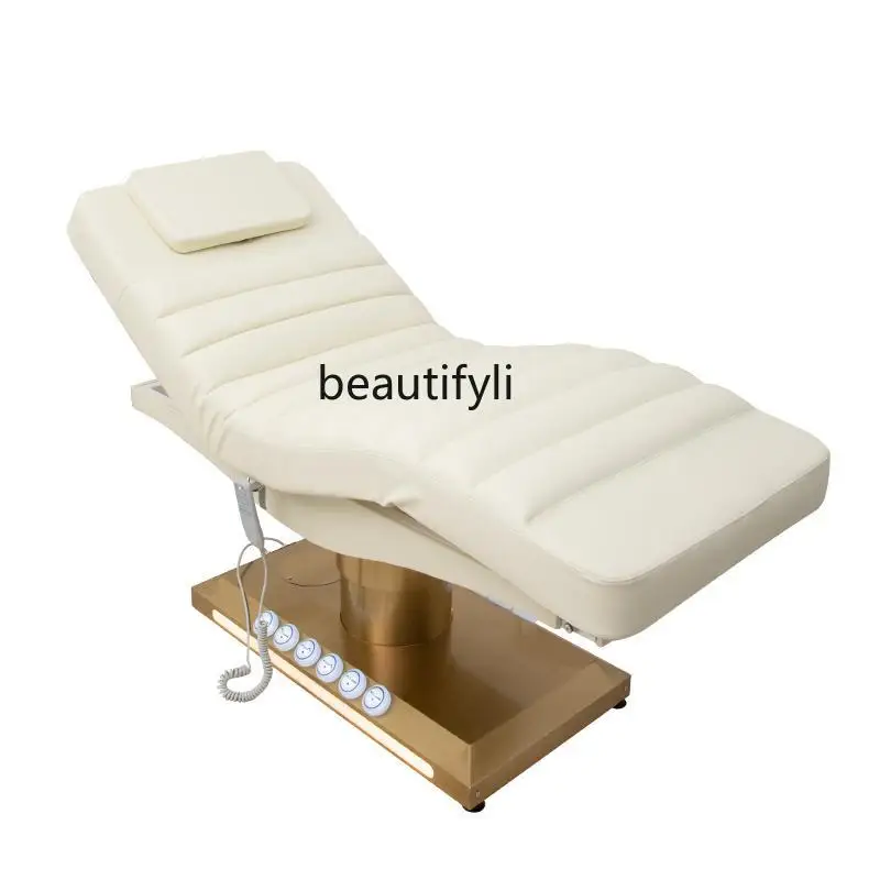 Electric beauty bed beauty salon special massage bed multi-function lifting massage sap bed