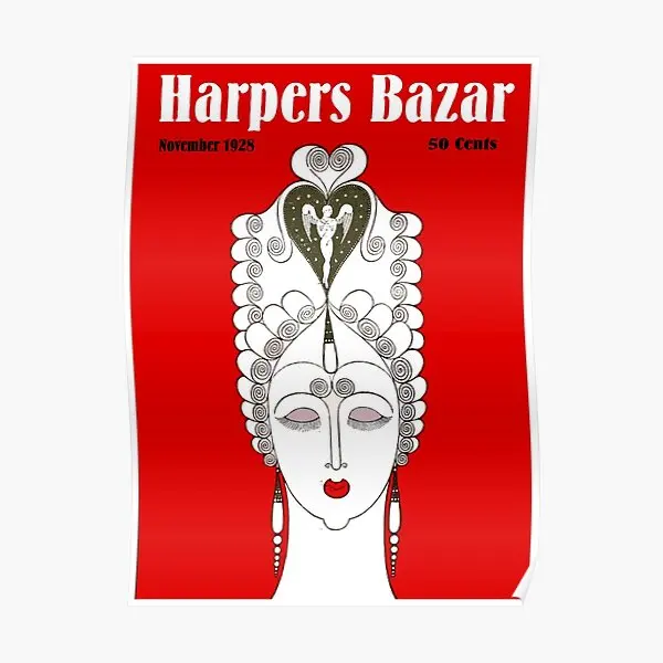 Harpers Bazar Vintage 1928 Magazine Ad  Poster Print Art Funny Mural Modern Room Painting Decoration Decor Picture Home No Frame