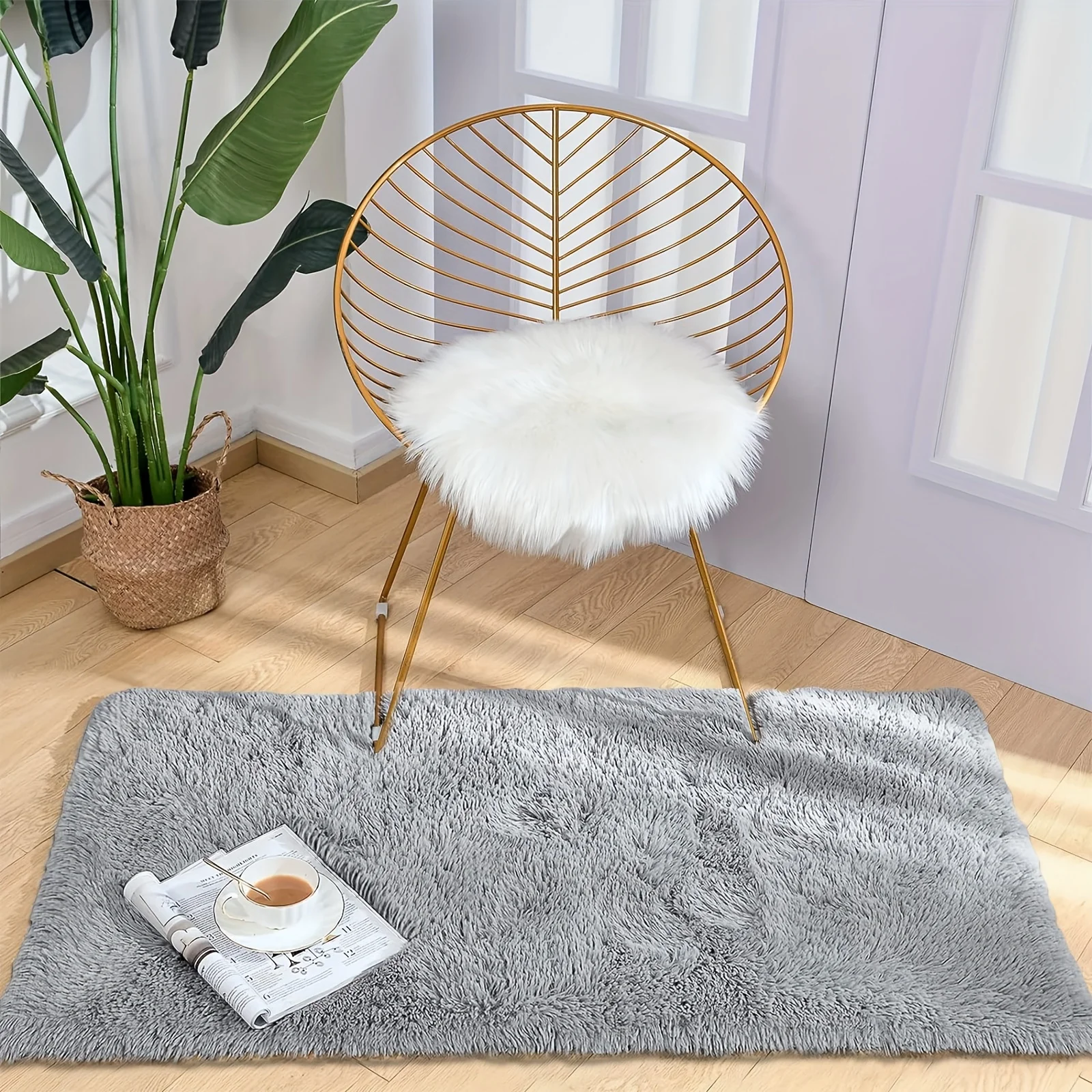 VIKAMA الفاخرة رقيق منطقة البس - مراجعة Baby Nursery Rug وسعره