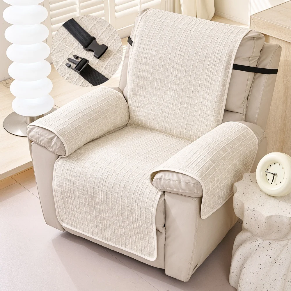 

Cat-Scratch Resistant Chivas Sofa Cushion Non-Slip All-Season Reclining Chair Cover Chenille Four Season Universal Dust Seat Pad