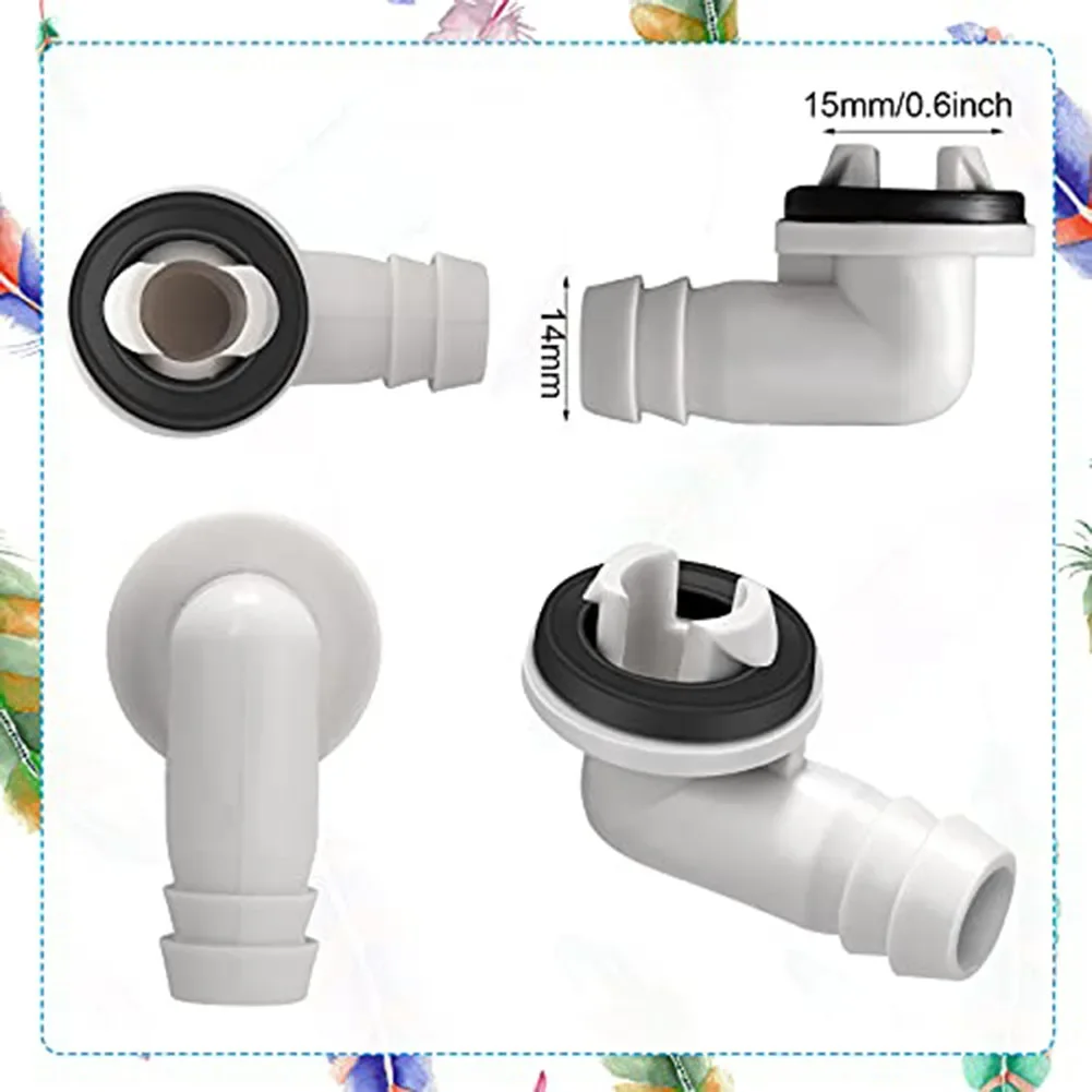 Air Conditioner Drain Nozzle Air Conditioner Drain Connector Weather Resistant High-quality Long-lasting Performance