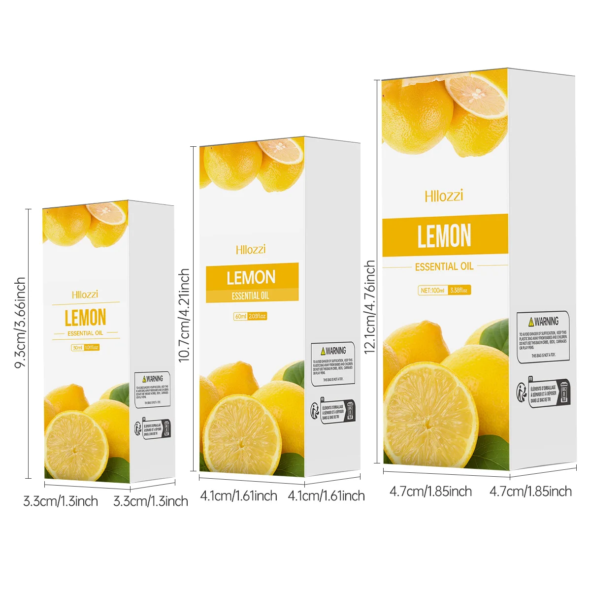 100ml/60ml/30ml Lemon Essential Oil Lemon Essential Oil Body Care Hair Care Aromatherapy Soap Making Diffusers