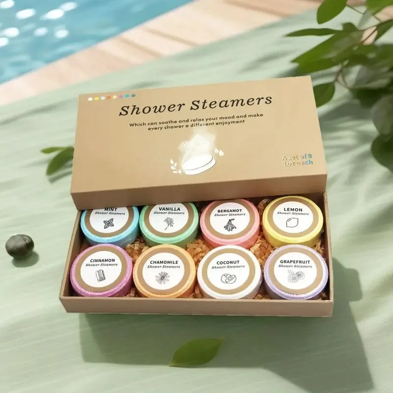 Shower Steamers Aromatherapy Shower Gifts For Her With Essential Oil For Home SPA Self-Care & Relaxation Valentine's Birthday