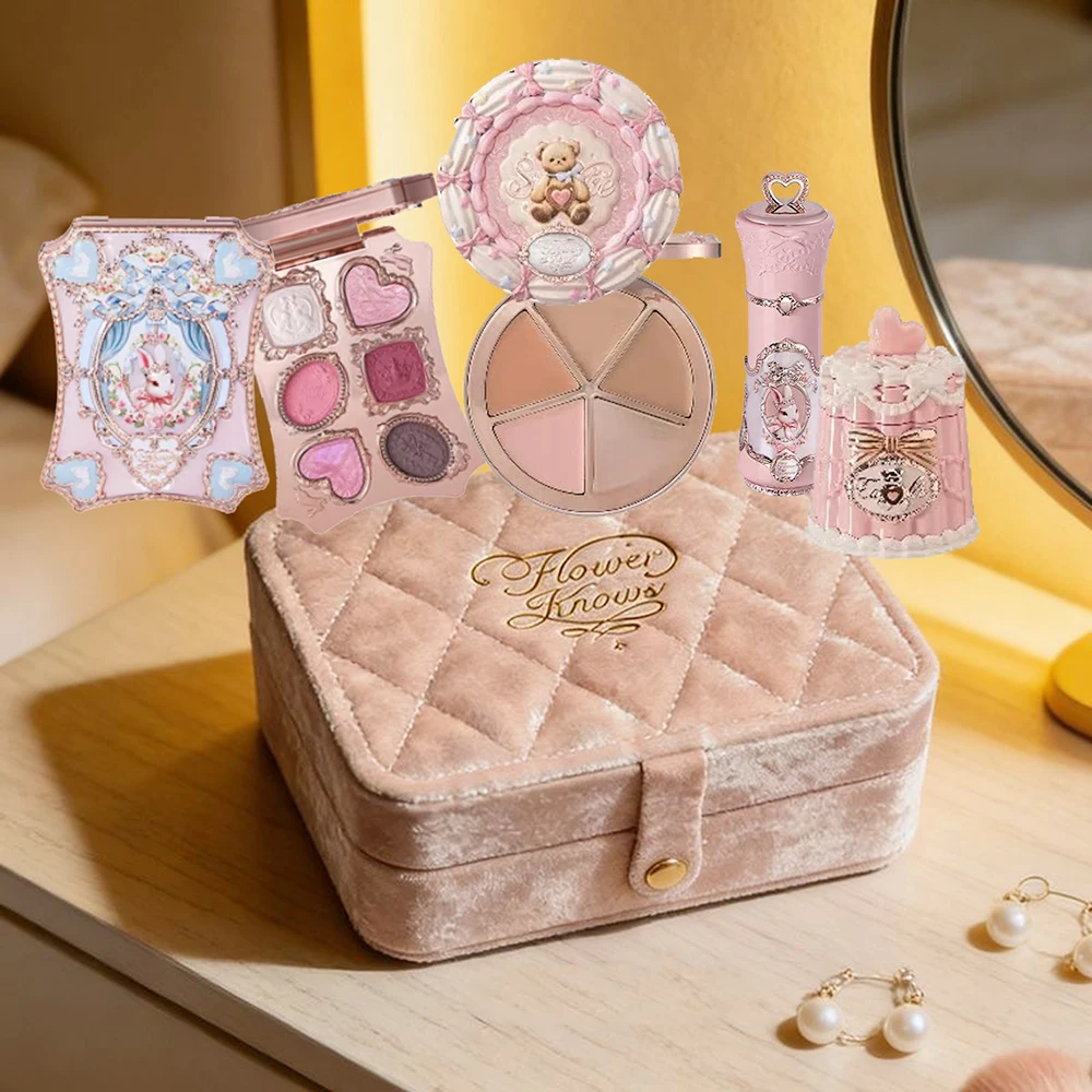 coffret-cadeau-de-maquillage-flowerknows-palette-de-fards-a-paupieres-scintillants-eye-liner-gel-rouge-a-levres-correcteur-couvrant-trousse-de-cosmetiques-pour-femmes