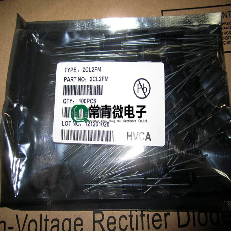 10PCS 15kV 100mA HIGH VOLTAGE DIODE 2CL2FL 15KV 100MA 100NS ＆2CL2FM 20KV 100MA 100NS  Silicon Rectifier Diode DO-415