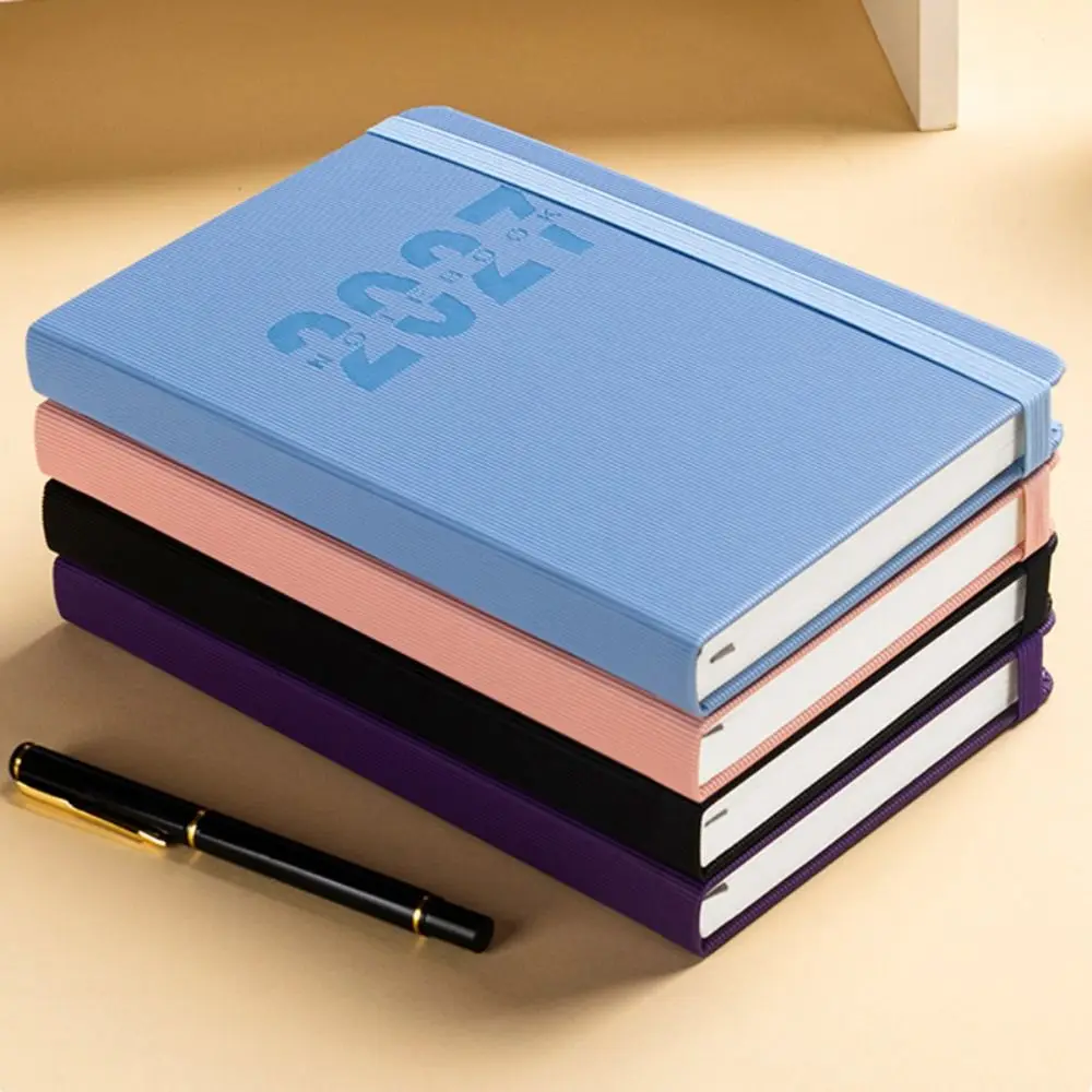 Agenda A5 de Alta Calidad 2027 con Páginas de Planificación Mensual y Semanal, Libro de Agenda de 365 Días, Agenda en Inglés para Estudiantes