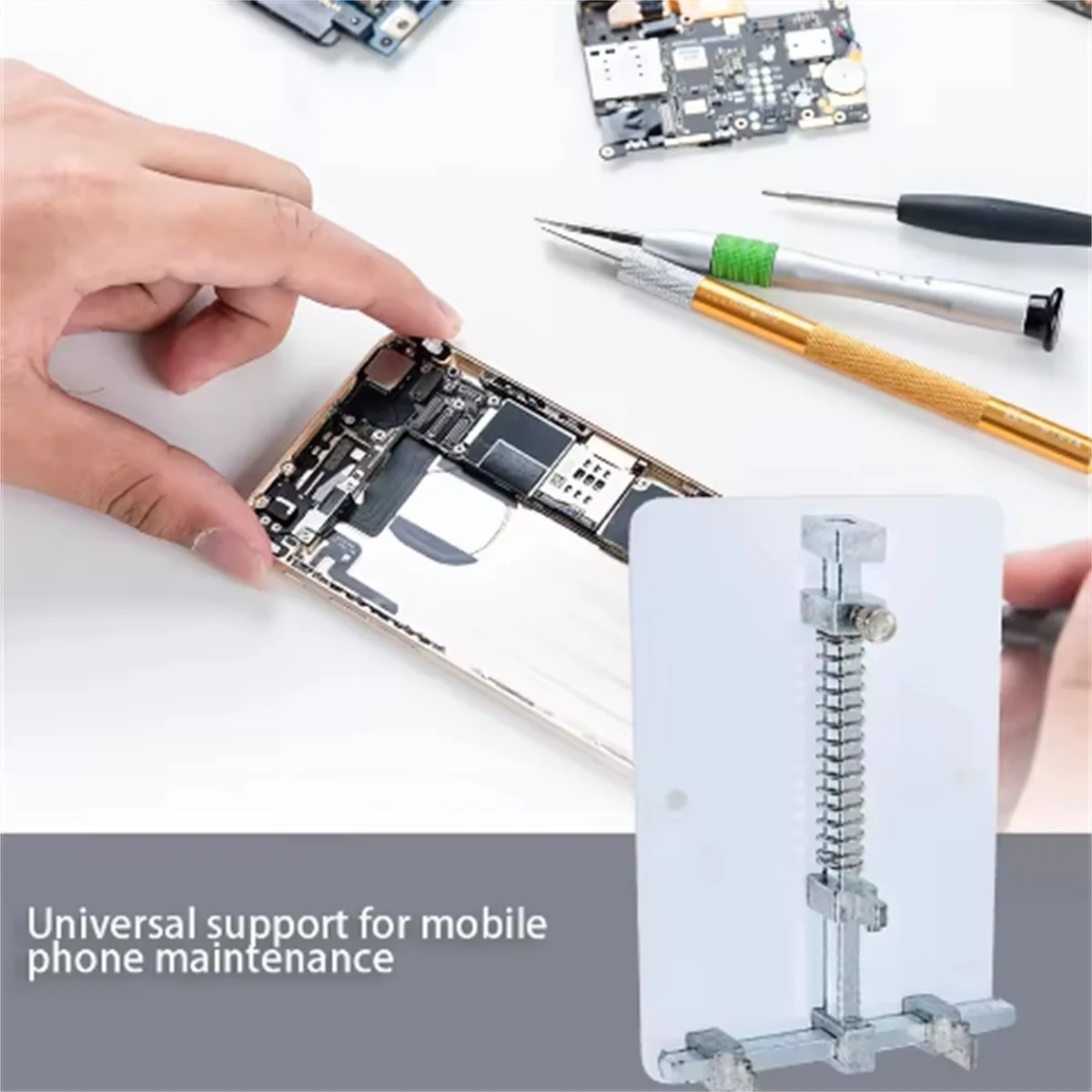 携帯電話修理治具 PCB ブラケットユニバーサル PCB ボードホルダー修復ツールプラットフォーム固定サポートクランプはんだ付け