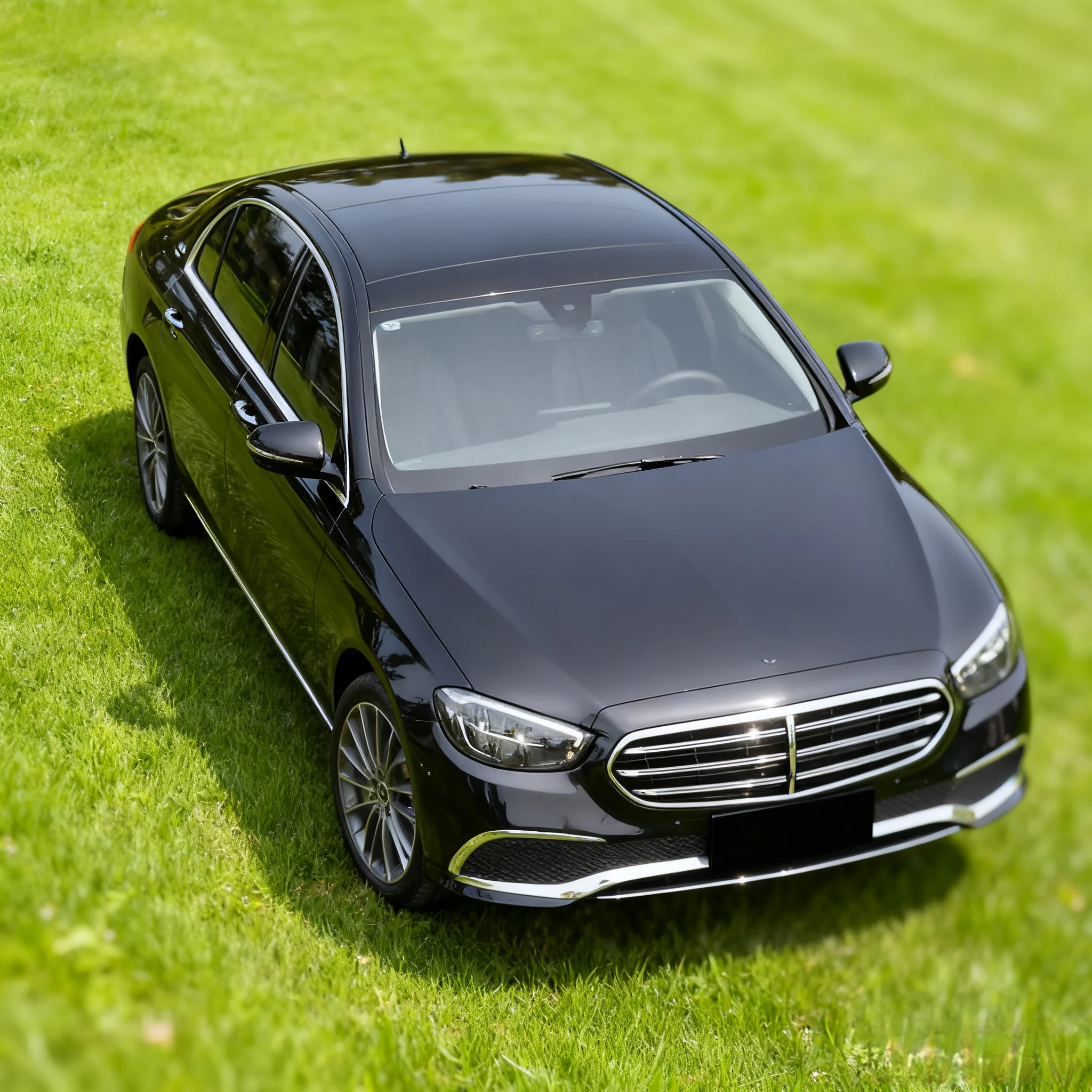 لمرسيدس بنز E-class W213 W238 2021 2022 2023 كشافات غطاء المصباح قذيفة عدسة شبكي استبدال عاكس الضوء الأصلي #4