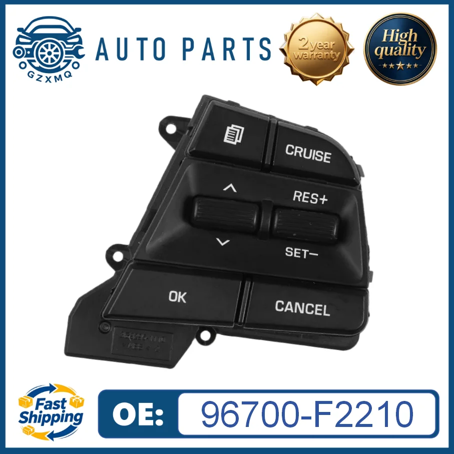 96700-F2210 Right Steering Wheel Control Switch Cruise Control Switch For Hyundai Movable Collar Solaris 1.6L 2017-2018