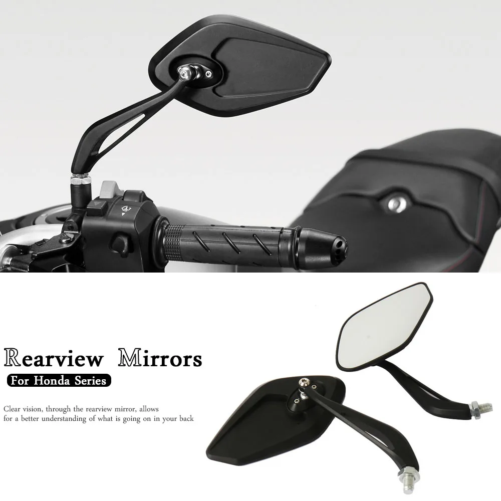 

Universal Motorcycle Rearview Mirrors For Honda X-ADV750 CRF1000L CRF1100L CL 500 CB600 CB750 Hornet CMX500 CMX1100 Rebel