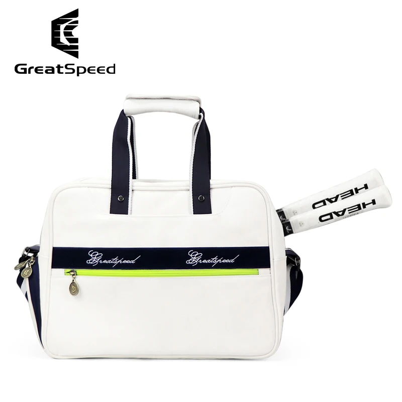 

Мужская и женская сумка для теннисных ракеток, сквош, бадминтон, теннисная сумка, спортивные сумки, большая вместительная обувь с отделением для теннисных ракеток, сумка на плечо