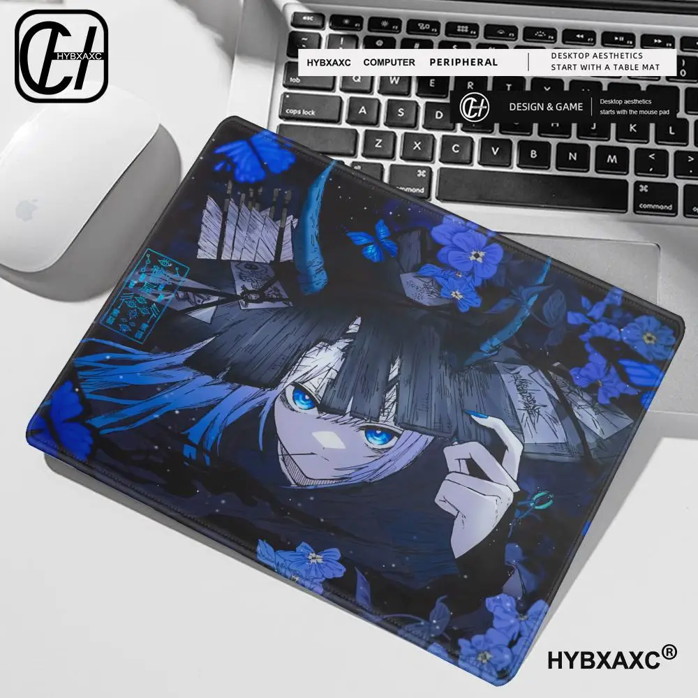 

HYBXAXC Japanese A-Abyss Gaming Lanyu Small Mouse Pad YUME Smooth Frosted Surface Desk Mat FPS Office Mousepad Esports 45X40CM