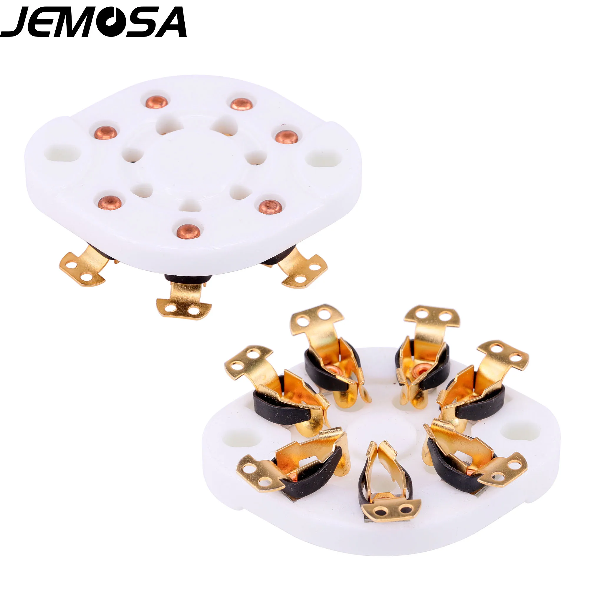 7Pin Tube Socket GZC7-13 Ceramic Vintage Valve Socket For FU-25 1625 6A6 826 832 Etc Vacuum Tube Amplifier Audio HIFI DIY